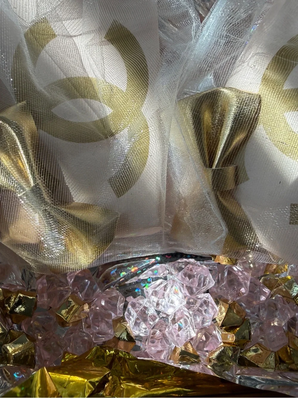 CC Gold Bow Gift Soap Set with Interlocking Logo